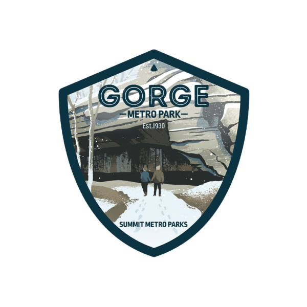 Gorge Metro Park Sticker or Magnet