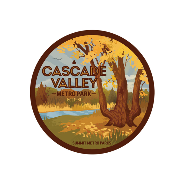 Cascade Valley Metro Park Sticker or Magnet