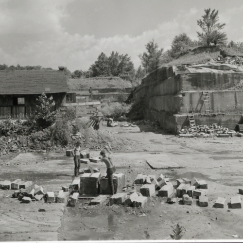 The quarry circa July 1940.