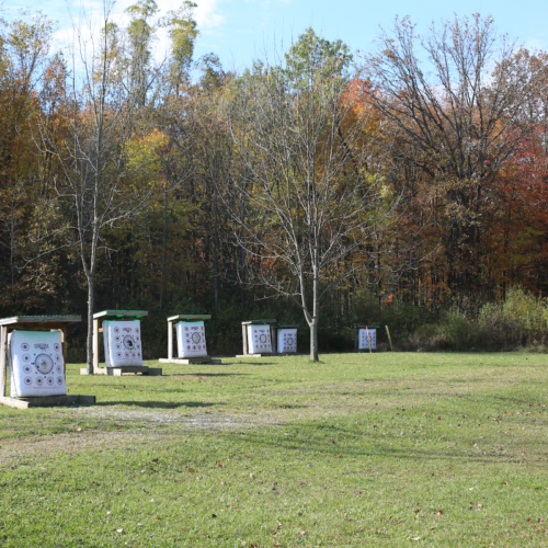 Archery range at Tinkers Creek